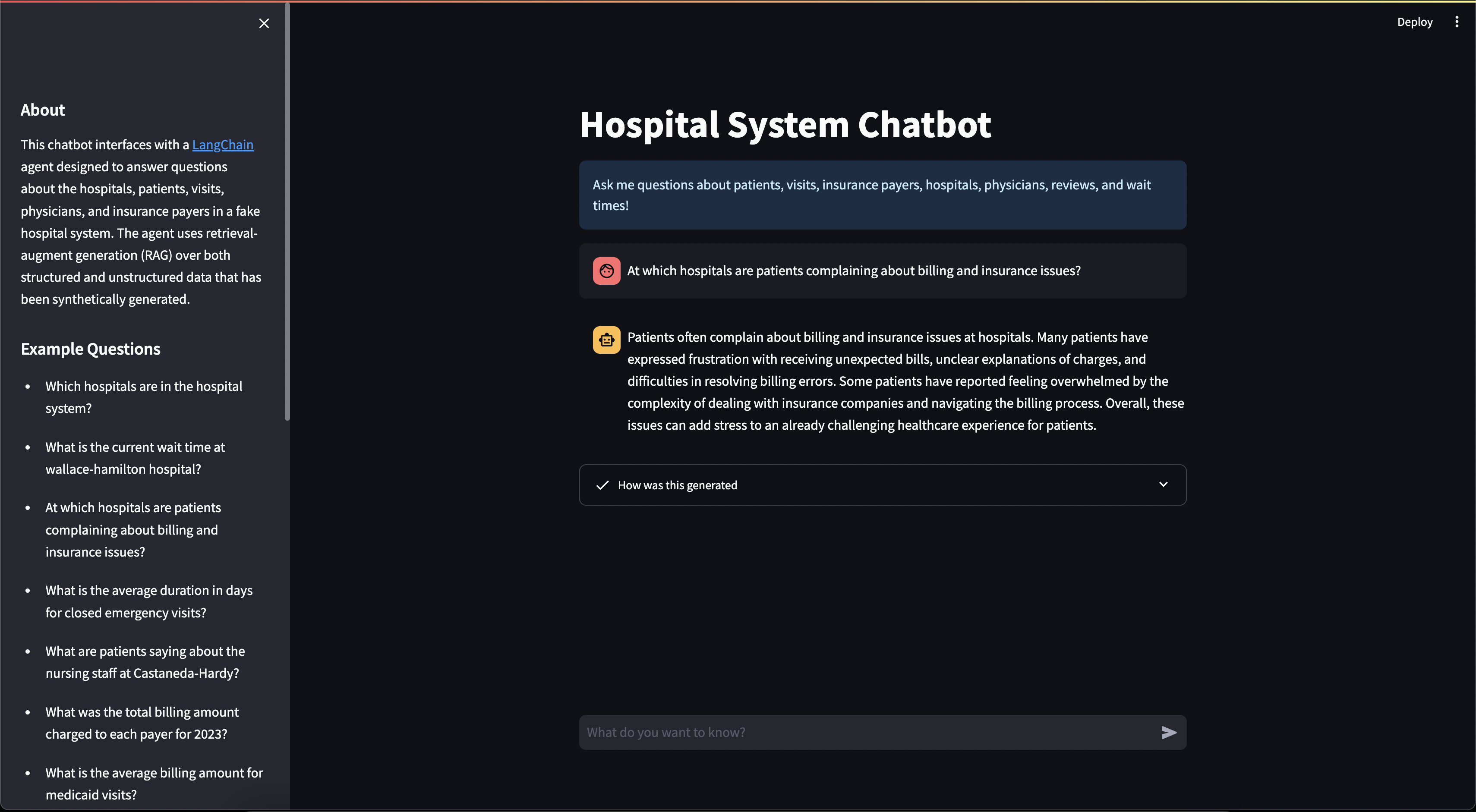 Hospital QA Chatbot